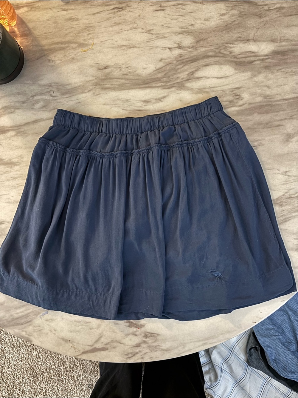 90s Abercrombie & Fitch Women’s Small Y2K Navy Mini Skirt